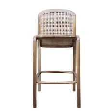 Chaise de bar en teck Maeva