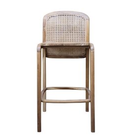 Chaise de bar en teck Maeva