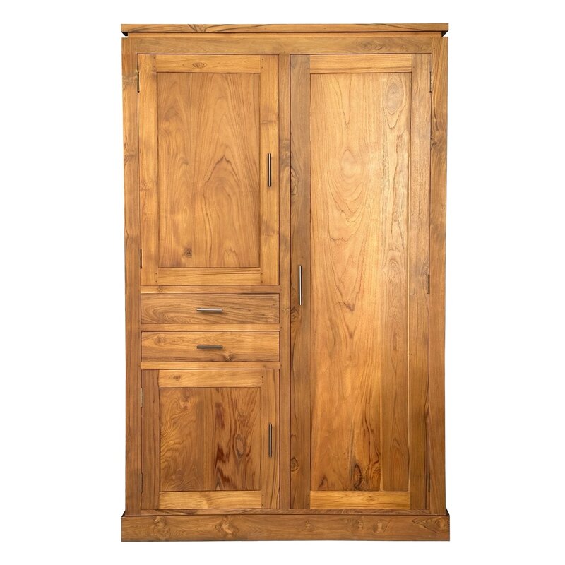 Armoire 3 portes 2 tiroirs 120X60X200 Cm (BT-1376)