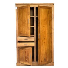 Armoire 3 portes 2 tiroirs 120X60X200 Cm (BT-1376)