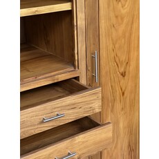 Armoire 3 portes 2 tiroirs 120X60X200 Cm (BT-1376)