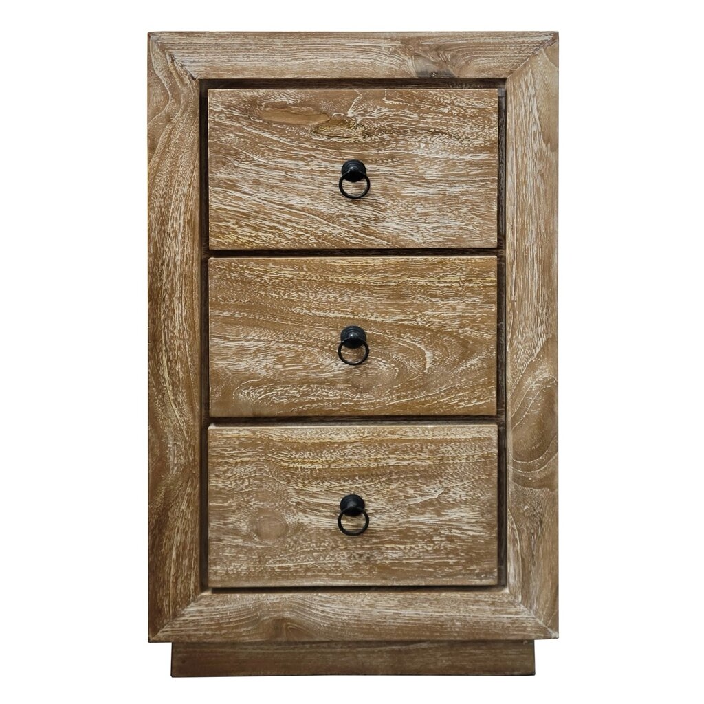 Table de chevet 3 tiroirs BT 323