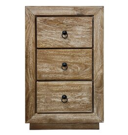 Table de chevet 3 tiroirs BT 323