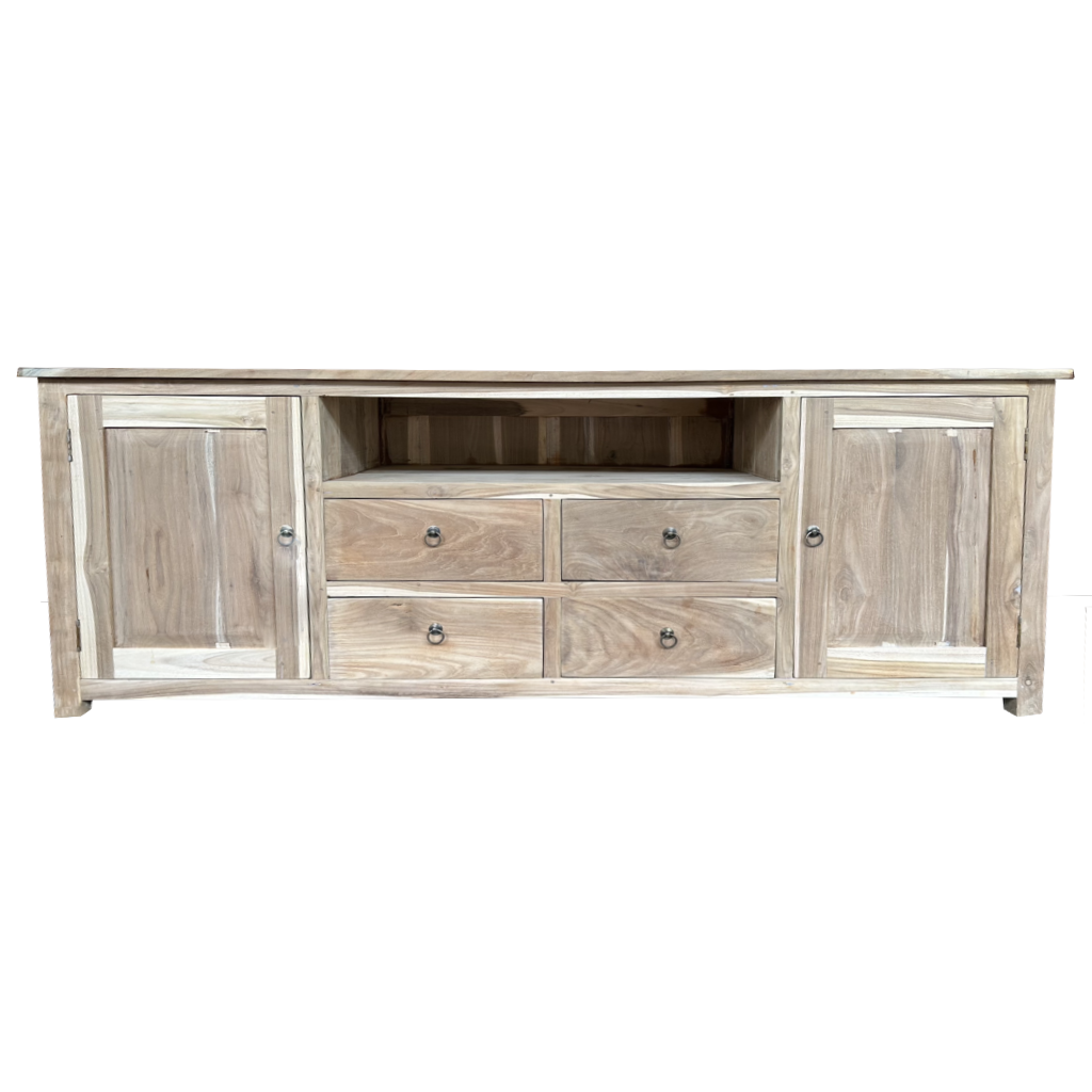 Meuble TV 2 portes + 4 tiroirs (SA-014)