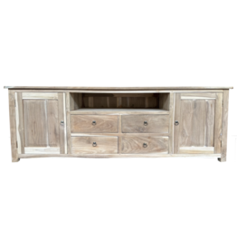 Meuble TV 2 portes + 4 tiroirs (SA-014)