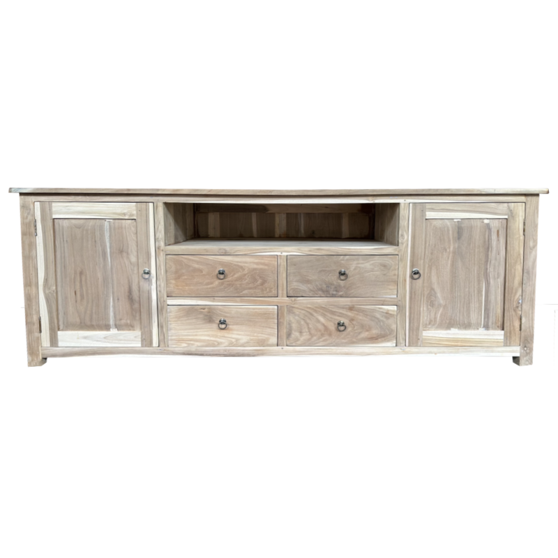 Meuble TV 2 portes + 4 tiroirs (SA-014)