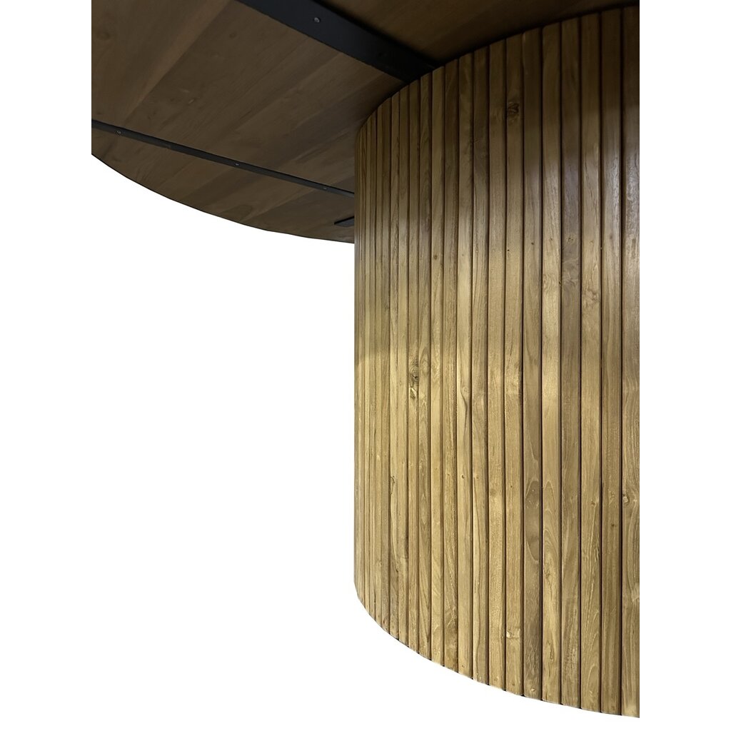 Table ronde en Teck Ø180 cm