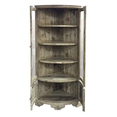 Armoire d'angle 4 portes 3 étagères 60x60x200 Cm (BT-523)