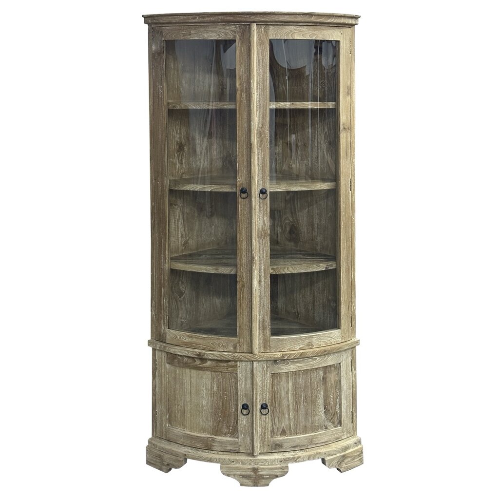 Armoire d'angle 4 portes 3 étagères 60x60x200 Cm (BT-523)