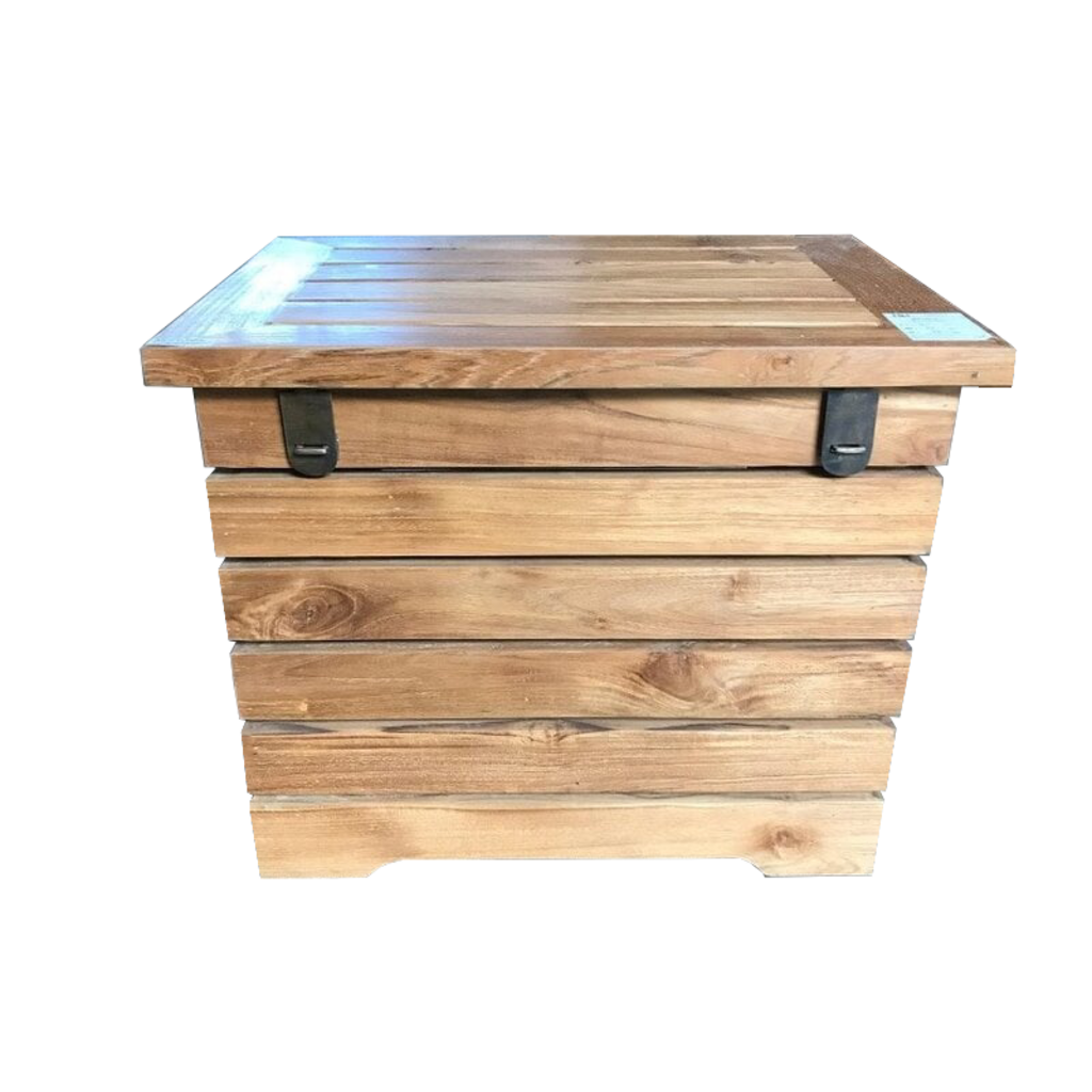 Coffre en teck 50x40x47 Cm (BT-014)