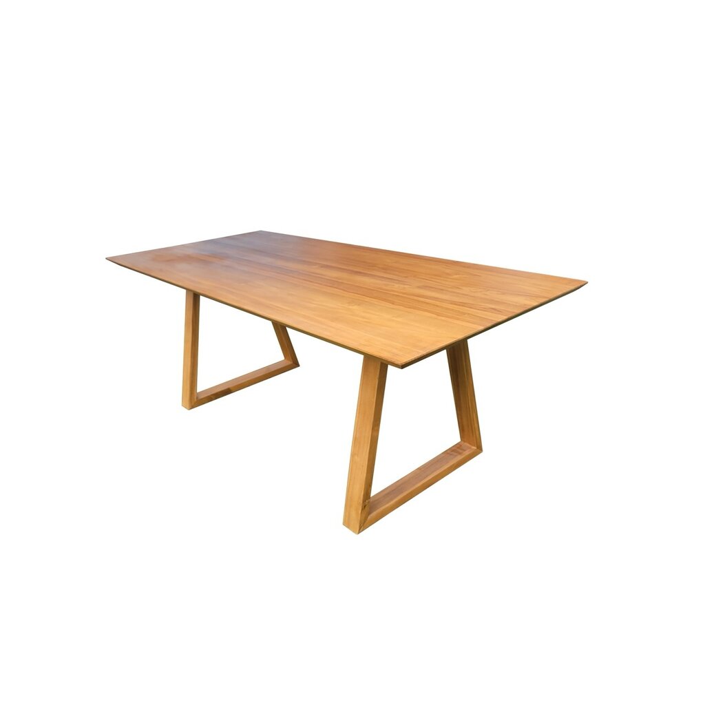 Table à manger Oliver en Teck 200x90x75 cm