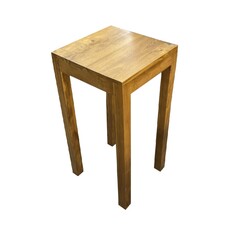 Table haute en teck 40x40x80 cm Naturel