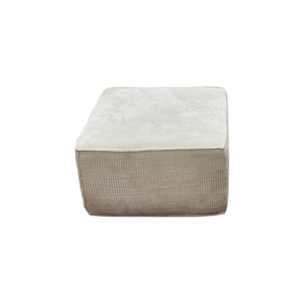 Julia - Ottoman 72 cm pour Canapé 3 places 195 cm en velours côtelé
