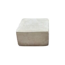 Julia - Ottoman 72 cm pour Canapé 3 places 195 cm en velours côtelé