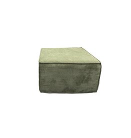 Julia - Ottoman 72 cm pour Canapé 3 places 195 cm en velours côtelé