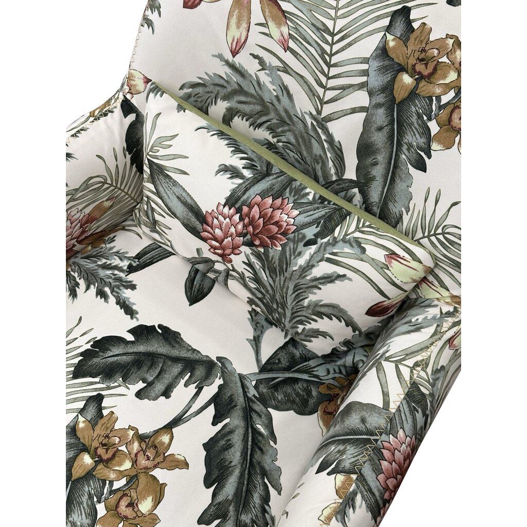 Fauteuil avec motif Fleurie