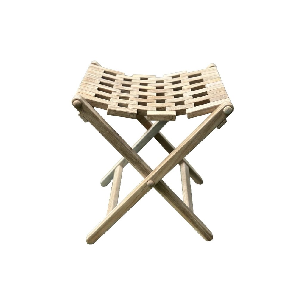 Wyola tabouret pliable en Teck Premium