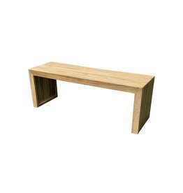 Banc en teck Backless 100cm, FA