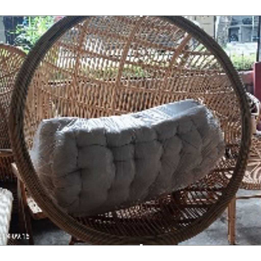 Fauteuil en rotin à suspendre