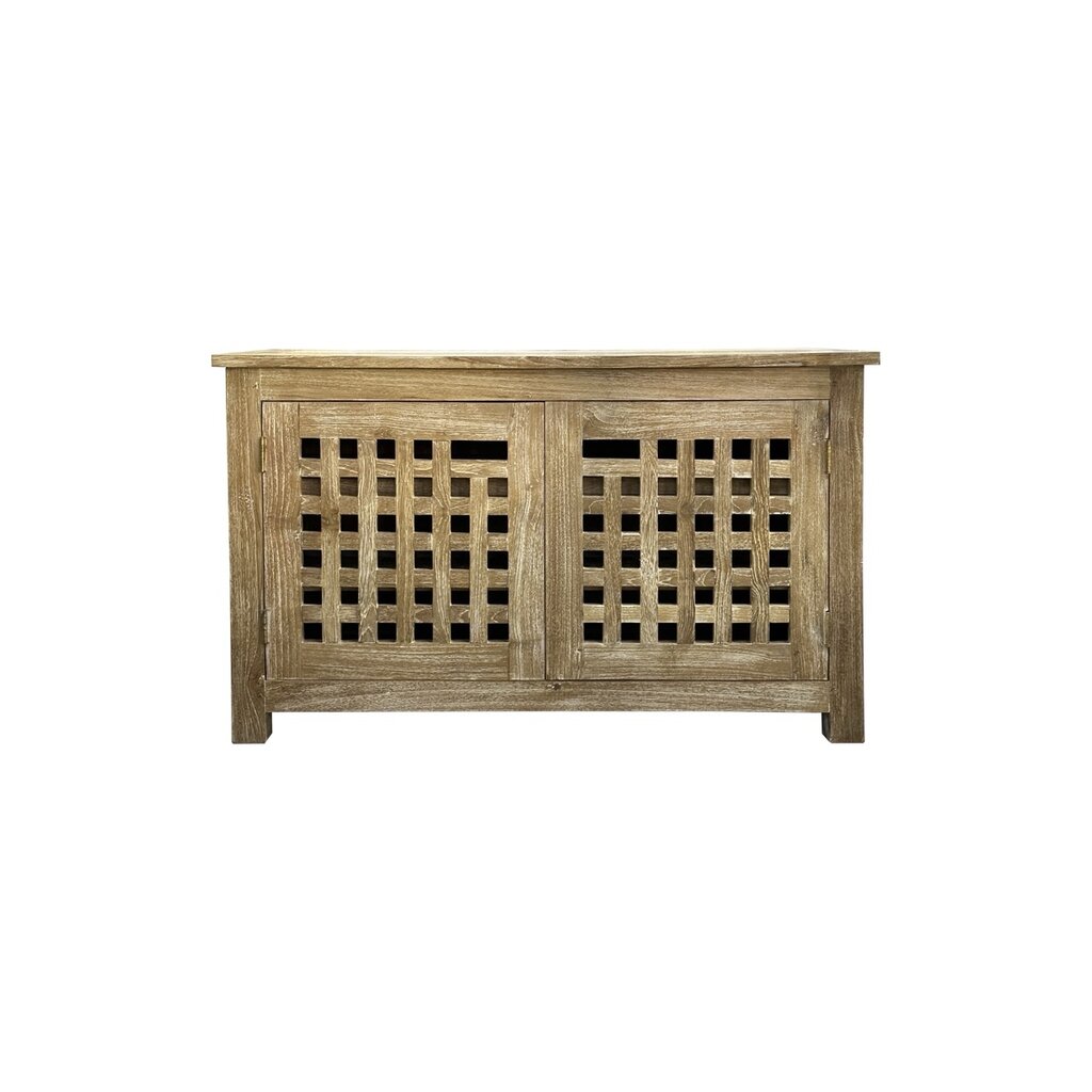 Meuble à chaussure caillebotis 100x40x60 cm