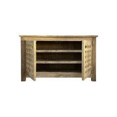 Meuble à chaussure caillebotis 100x40x60 cm