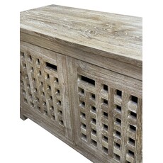 Meuble à chaussure caillebotis 100x40x60 cm