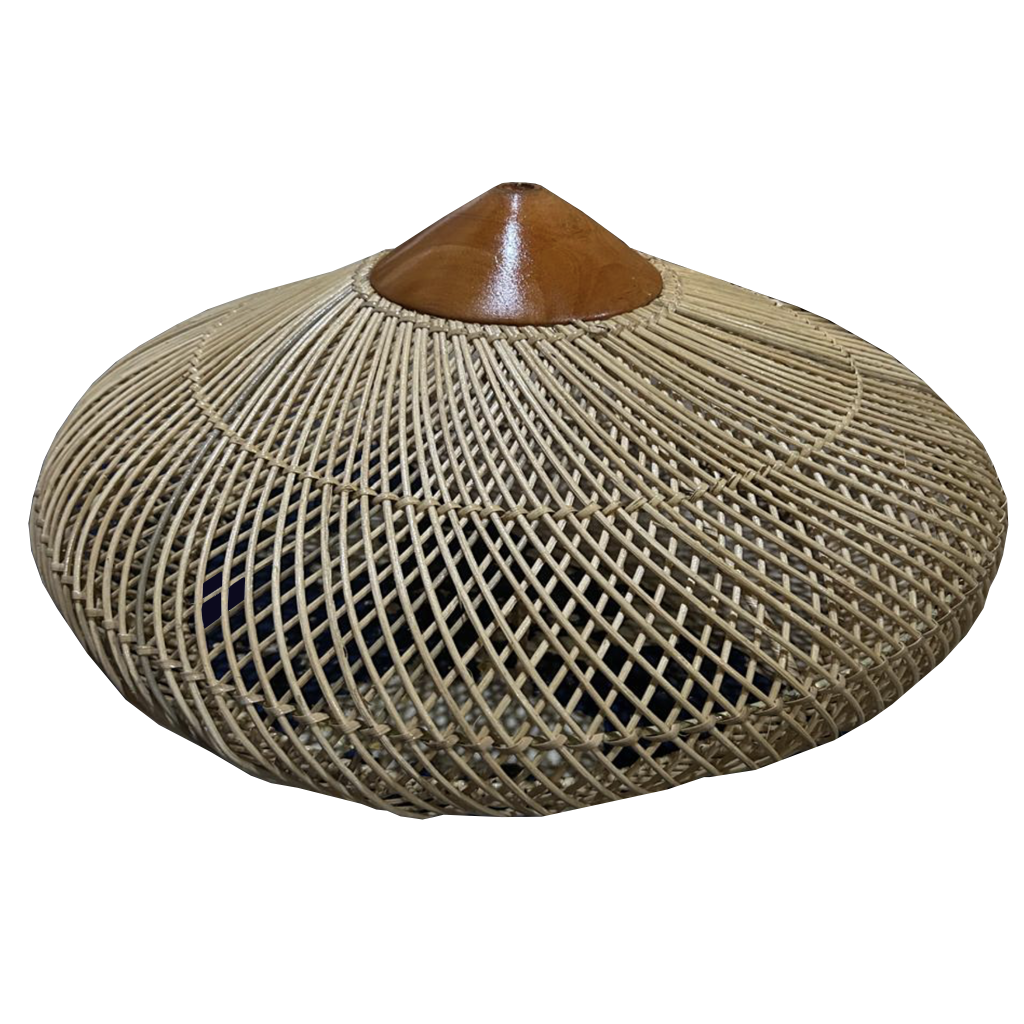 Salak - Abat-jour en rotin 50x30 cm
