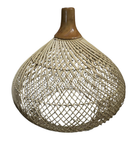 Salak - Abat-jour en rotin 50x50 cm
