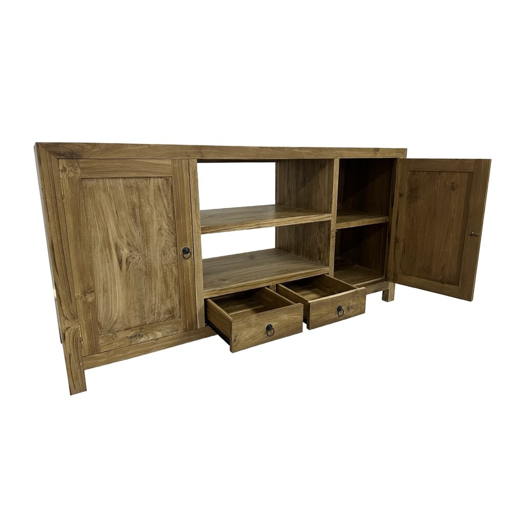 Meuble TV 2 portes 2 tiroirs (BT-215)