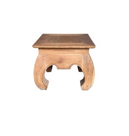 Table de chevet Opium 35x35x40 cm Naturel