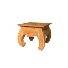 Table de chevet Opium 35x35x50 cm Naturel