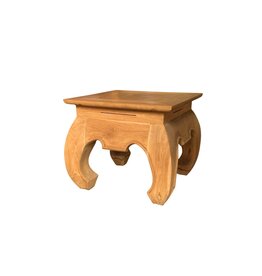 Table de chevet Opium 35x35x50 cm Naturel