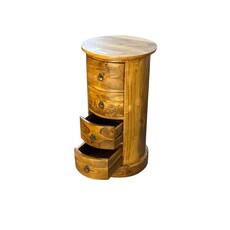 Commode ronde  4 Tiroirs Ø 43x80 Cm (SA-020)