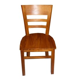 Chaise avec coussin dossier de 100 Cm Cérusé (W-065) CANTIK