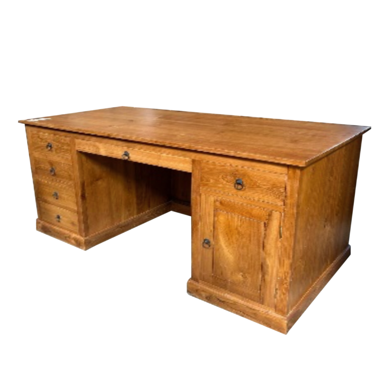 Bureau 1 Porte 6 Tiroirs 150x70x80 Cm (BT-724)