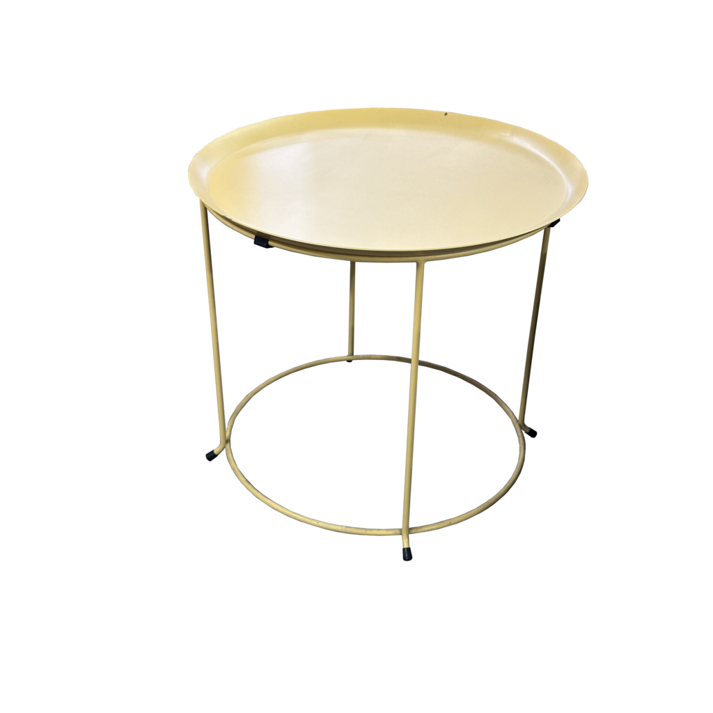 Table basse métal 48D*43H cm 38977