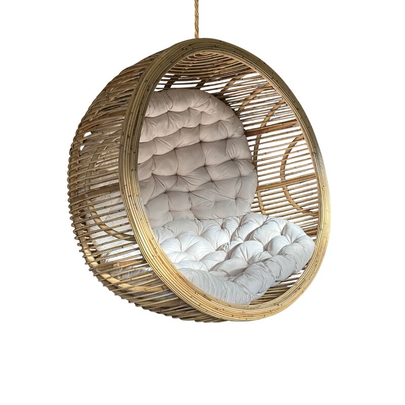 Fauteuil en rotin à suspendre