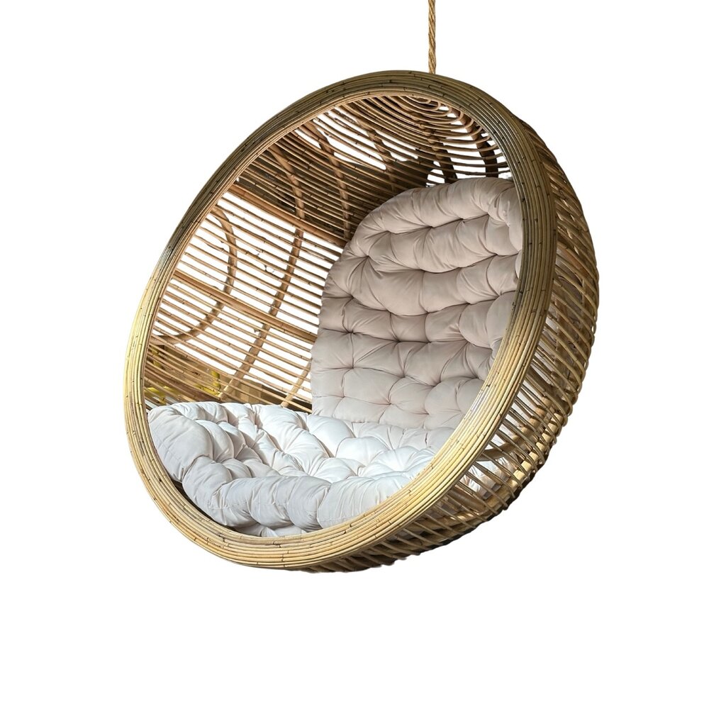 Fauteuil en rotin à suspendre