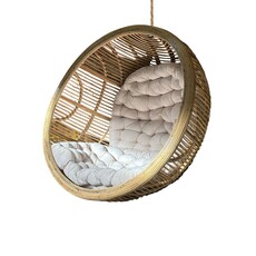 Fauteuil en rotin à suspendre