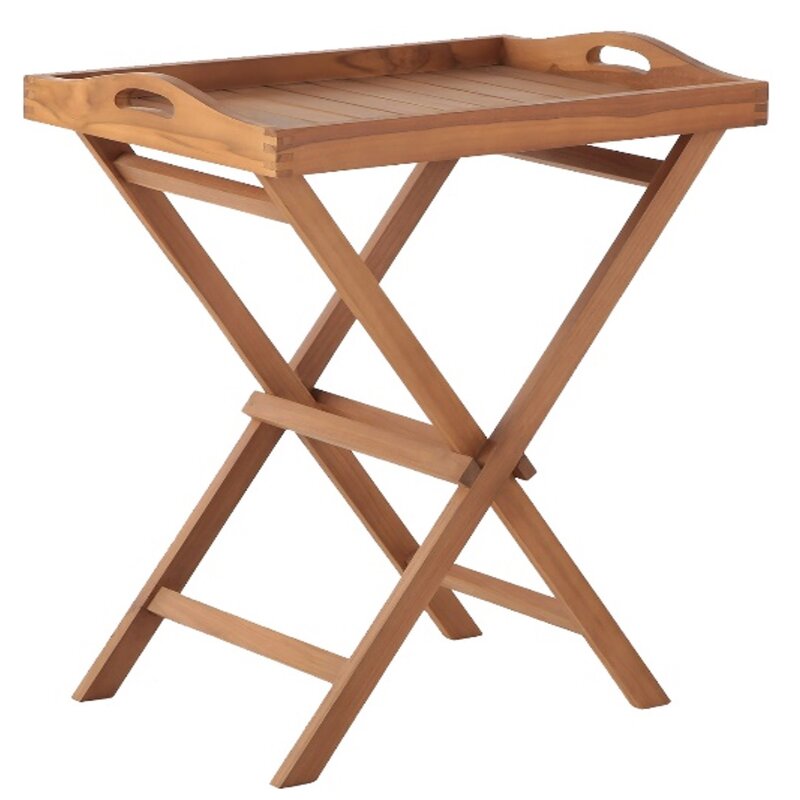 Stamford trépieds avec plateau en teck