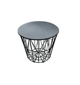 Table basse métal 41x36H cm 38976