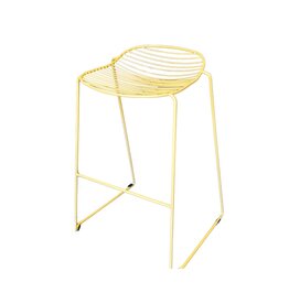 Nicole - Chaise de bar en métal