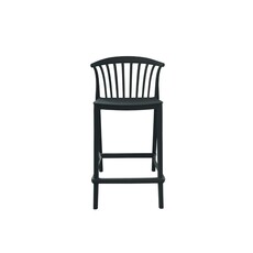Athènes - Chaise de bar en résine 65 cm