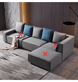 Fauteuil LONDON 100x98x88 Cm