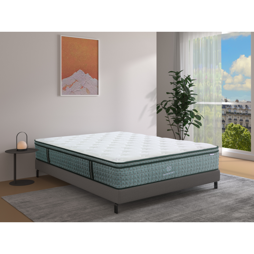 Monarque Matelas orthopédique Monarque Tempur 30 cm à mémoire de forme