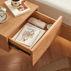 Table de chevet suspendue 1 tiroir Bois