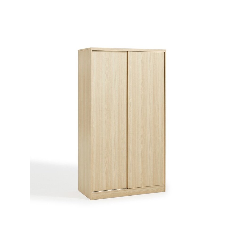 Armoire 2 portes coulissantes 80x50x180 cm Bois