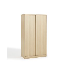 Armoire 2 portes coulissantes 80x50x180 cm Bois