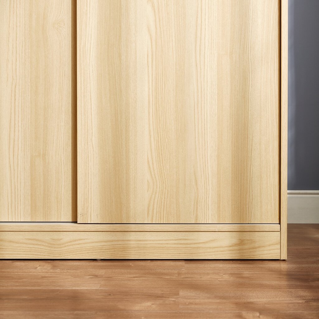 Armoire 2 portes coulissantes 100 cm Bois