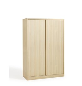 Armoire 2 portes coulissantes 120 cm Bois